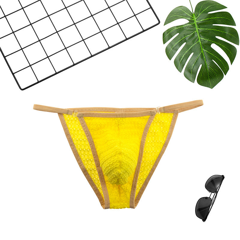 Men's Activity Buckle Hollow Triangular Underwear