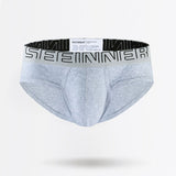 Men's Comfortable Breathable Cotton Ribbed Triangle Underwear