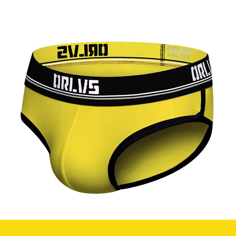 Men's Low Waist Sports Cotton Underwear