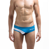 Men's sexy color matching triangle underwear