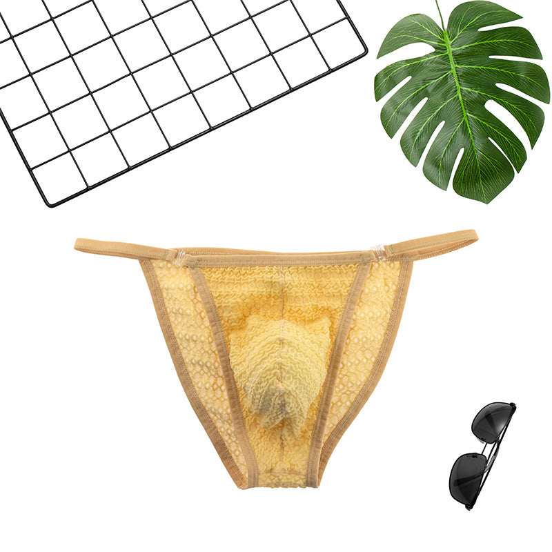 Men's Activity Buckle Hollow Triangular Underwear