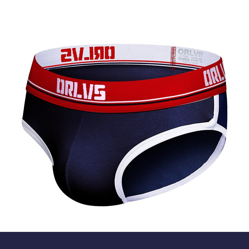 Men's Low Waist Sports Cotton Underwear
