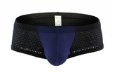 Men's color block boxer underwear