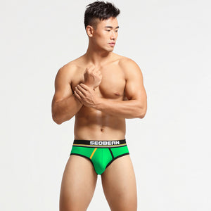Men's double pouch triangle underwear