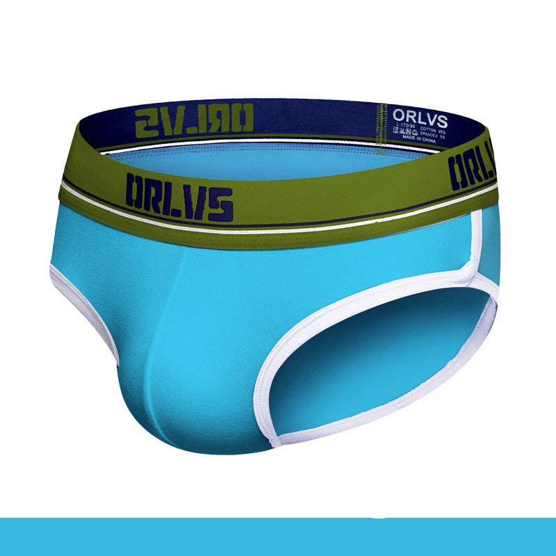 Men's Low Waist Sports Cotton Underwear
