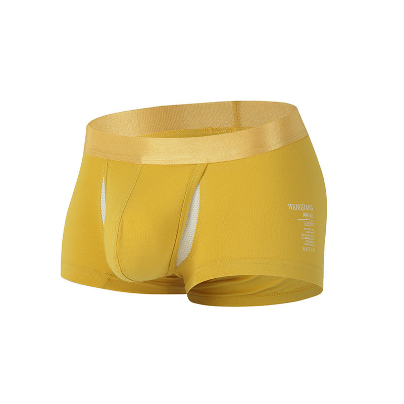 men's pure cotton boxer underwear