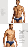 Men's Pure Cotton Solid Color Sexy High Quality Triangle Underwear