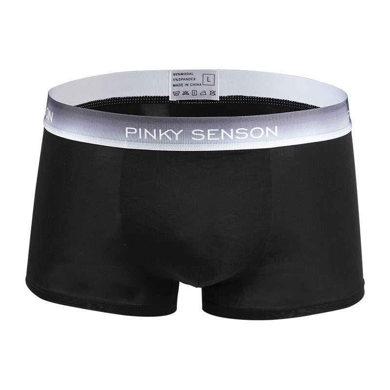 Men's seamless breathable boxer underwear