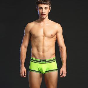 Men's Solid Color Quality Sports Boxer Underwear
