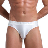 Men's sexy back empty ice silk triangle underwear