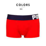 Men's pure cotton breathable and minimalist trend flat angle underwear