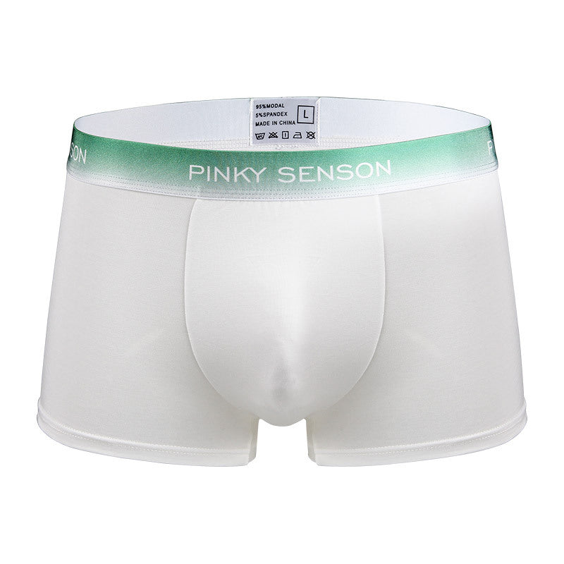Men's seamless breathable boxer underwear
