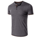 2021 Summer Solid Color T-Shirt - Amamble