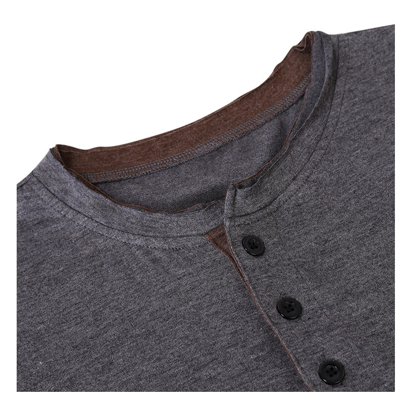 2021 Summer Solid Color T-Shirt - Amamble