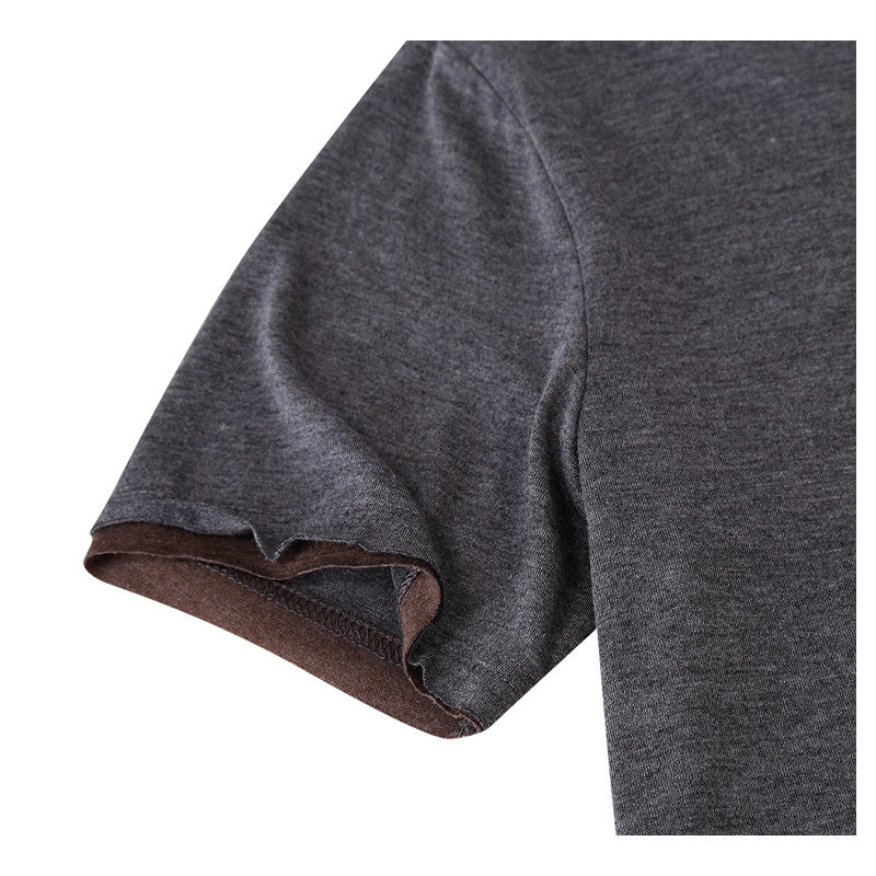 2021 Summer Solid Color T-Shirt - Amamble