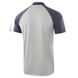 Men's Quick Dry Short Sleeve Breathable Sports Athletic Polo Tee Shirt - Amamble