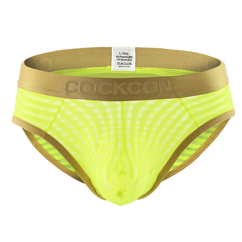 Men's New Modal Breathable Striped Comfort Panty