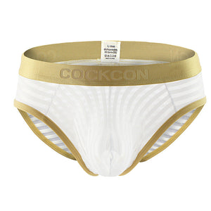 Men's New Modal Breathable Striped Comfort Panty