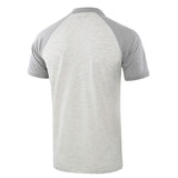 Men's Quick Dry Short Sleeve Breathable Sports Athletic Polo Tee Shirt - Amamble