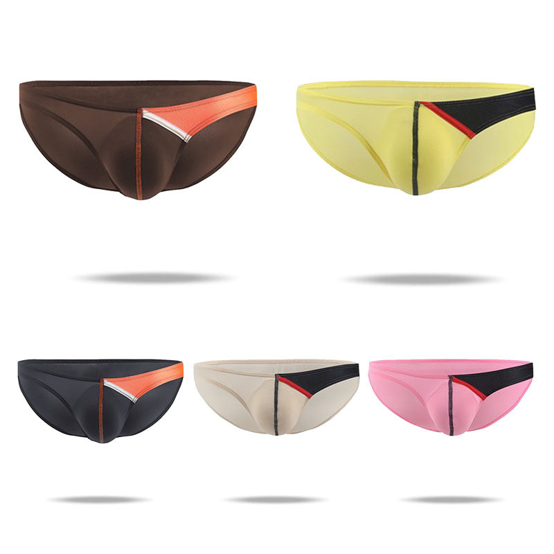2020 new men's ice silk breathable triangle underwear - Amamble