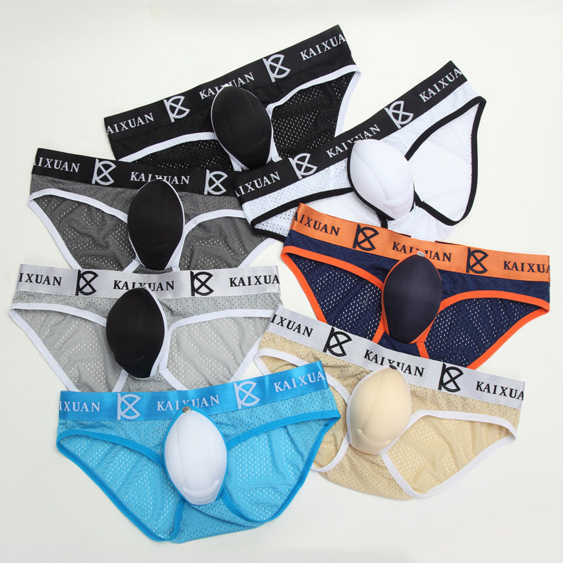 New Men's Ice Silk Breathable Detachable Independent Warehouse Briefs