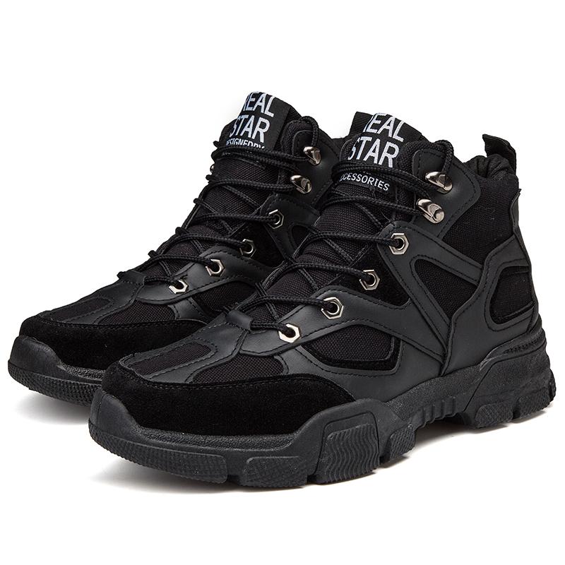 Men's High Top Luminous Martin Boots - Amamble
