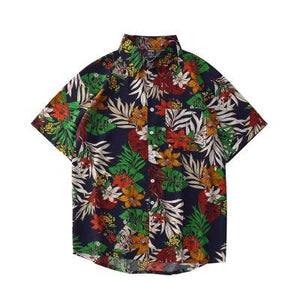 Summer loose beach men's short sleeves - Amamble