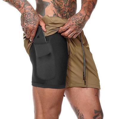 Men's fitness sports training quick-drying jogging pants - Amamble