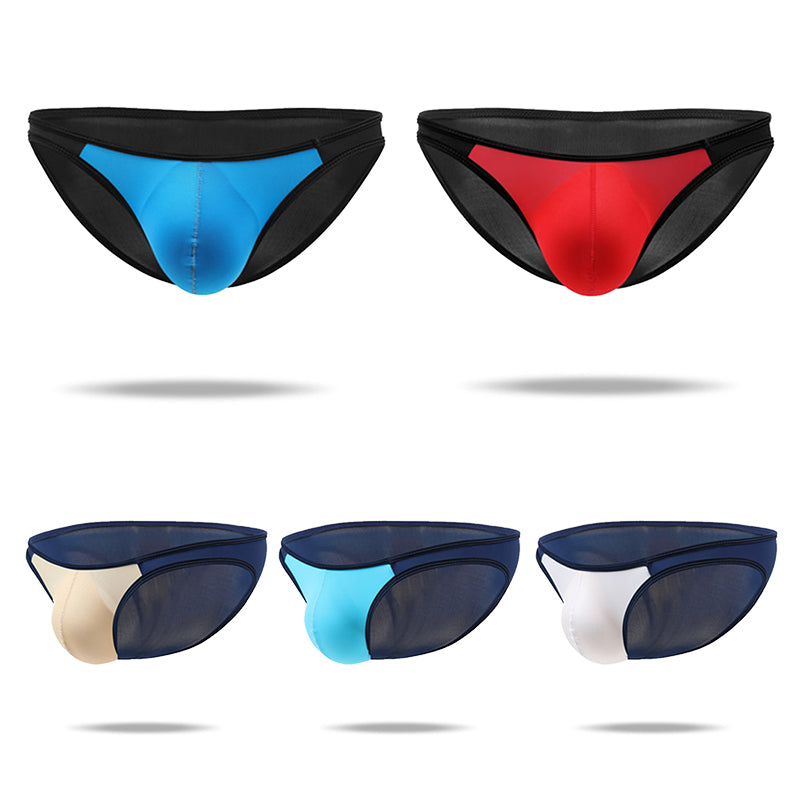 2020 new men's ice silk breathable underwear - Amamble