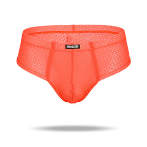 2021 new men's lace translucent underwear - Amamble