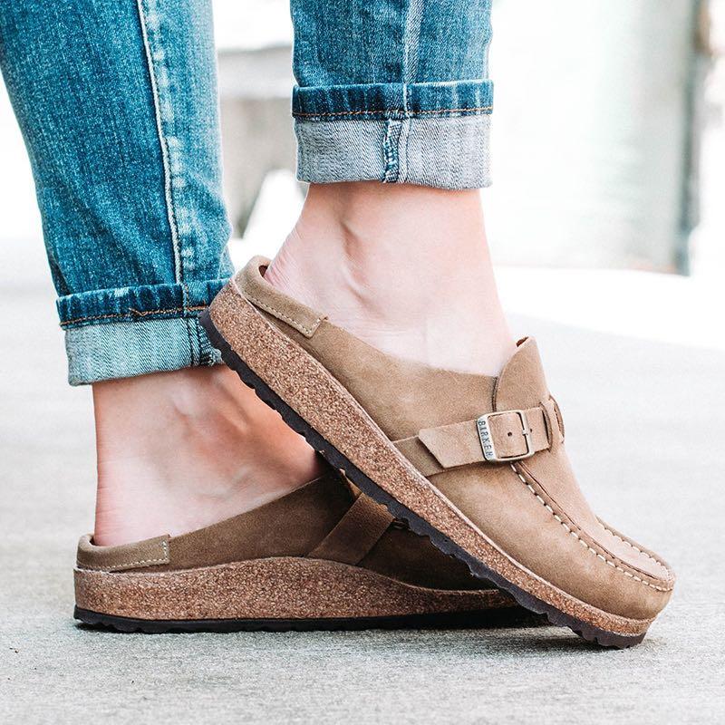 Round Toe Sandals - Amamble