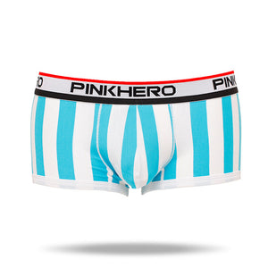 2021 Dynamic Yarn-Dyed Stripes Men's Boxer Briefs - Amamble
