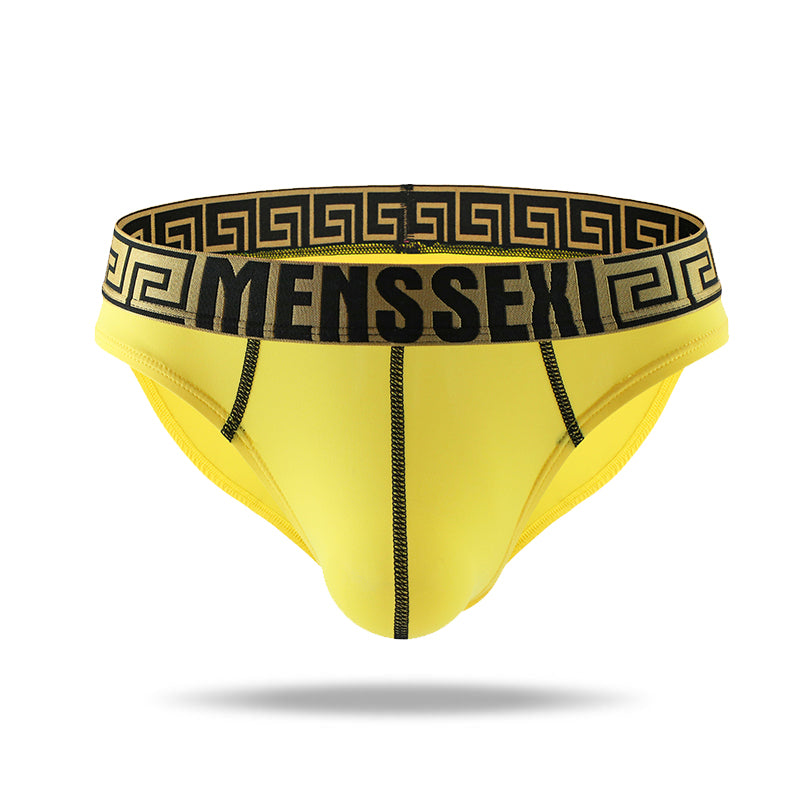 2021 new men's ice silk triangle underwear - Amamble