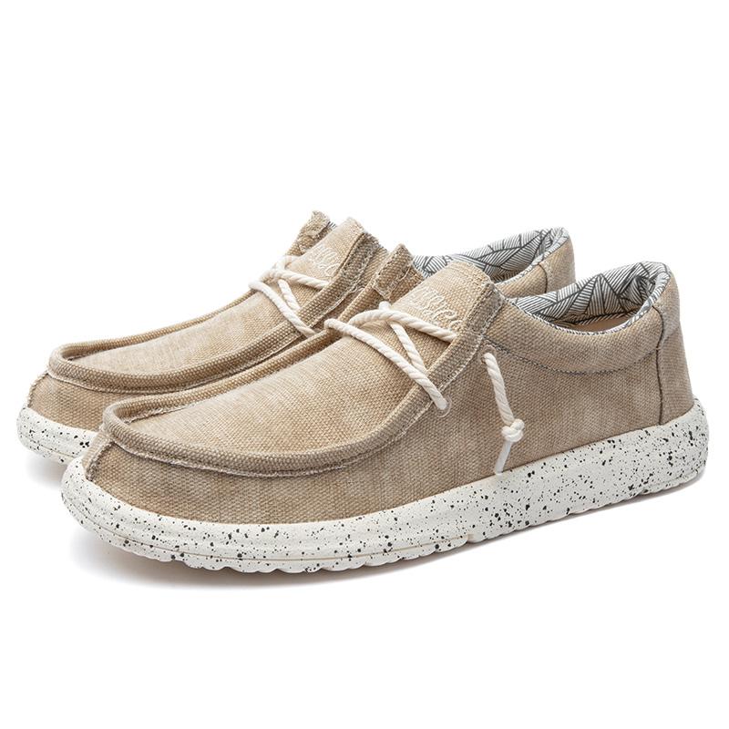 Men's casual trend canvas shoes - Amamble