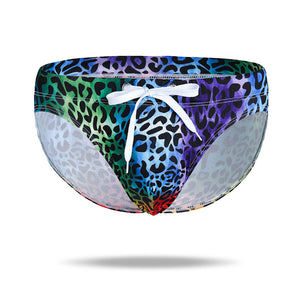 2021 new men's low waist swimsuit - Amamble