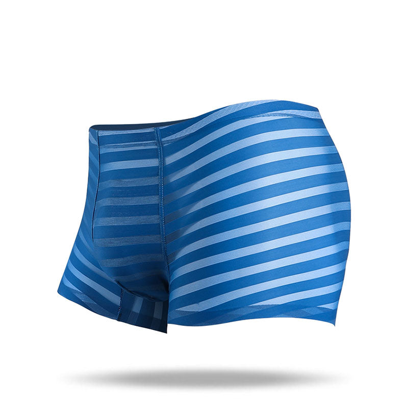 Men's ice silk thin boxer briefs - Amamble