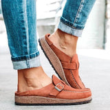 Round Toe Sandals - Amamble
