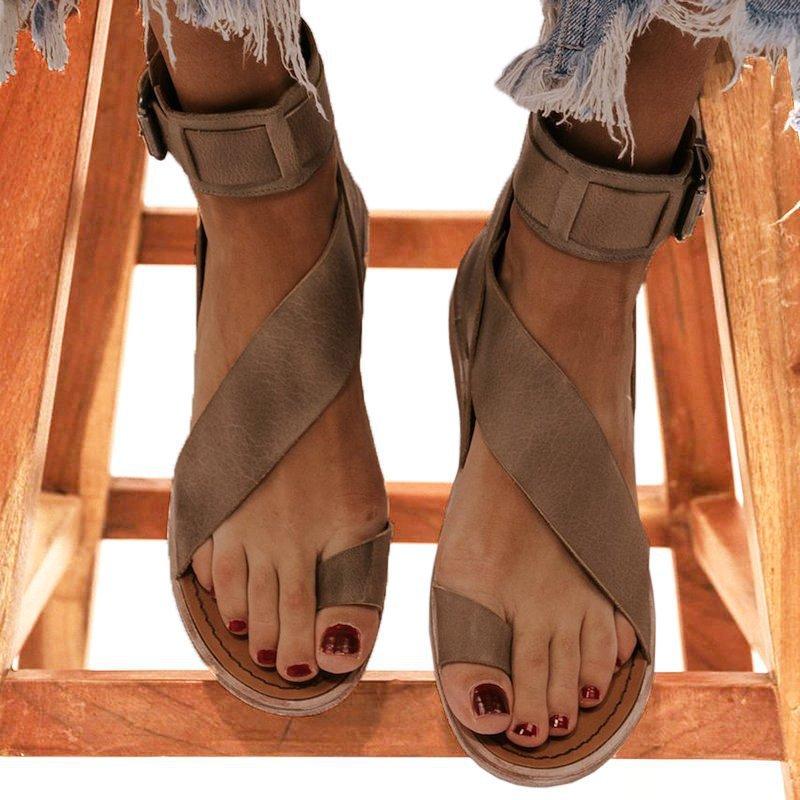 Roman style toe sandals - Amamble