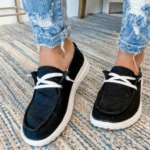 Women Canvas Sneaker Shoes - Amamble