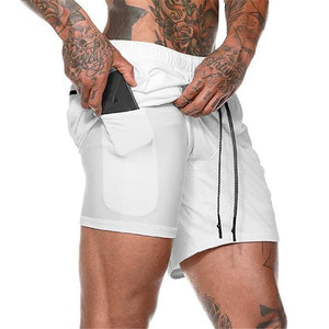 Men's fitness sports training quick-drying jogging pants - Amamble