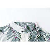 Summer Hawaiian style casual beach vacation male shirt - Amamble