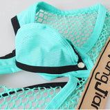 2021 men's mesh split underwear - Amamble