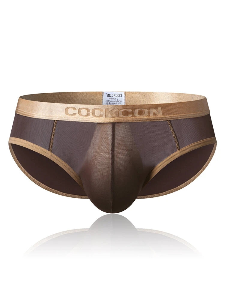 Thin Mesh Support Pouch Stylish Mens Underwear