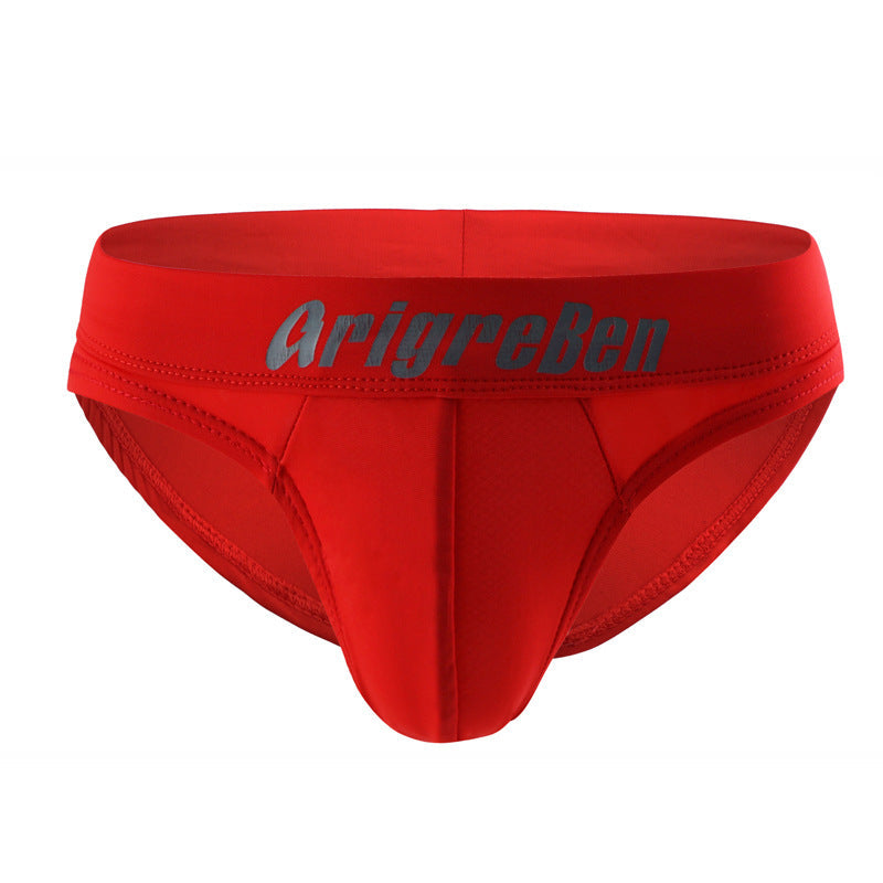 New Men's Ice Silk Breathable Detachable Independent Warehouse Briefs1
