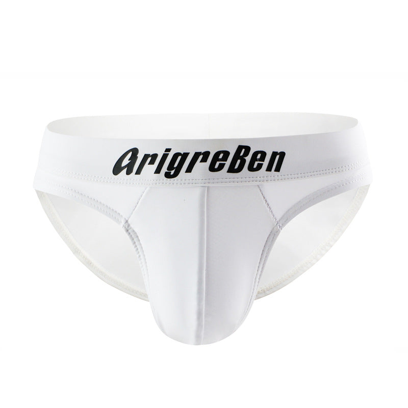 New Men's Ice Silk Breathable Detachable Independent Warehouse Briefs1