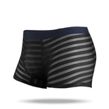 Men's ice silk thin boxer briefs - Amamble