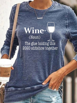 WINE Sweatshirt - Amamble