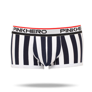 2021 Dynamic Yarn-Dyed Stripes Men's Boxer Briefs - Amamble
