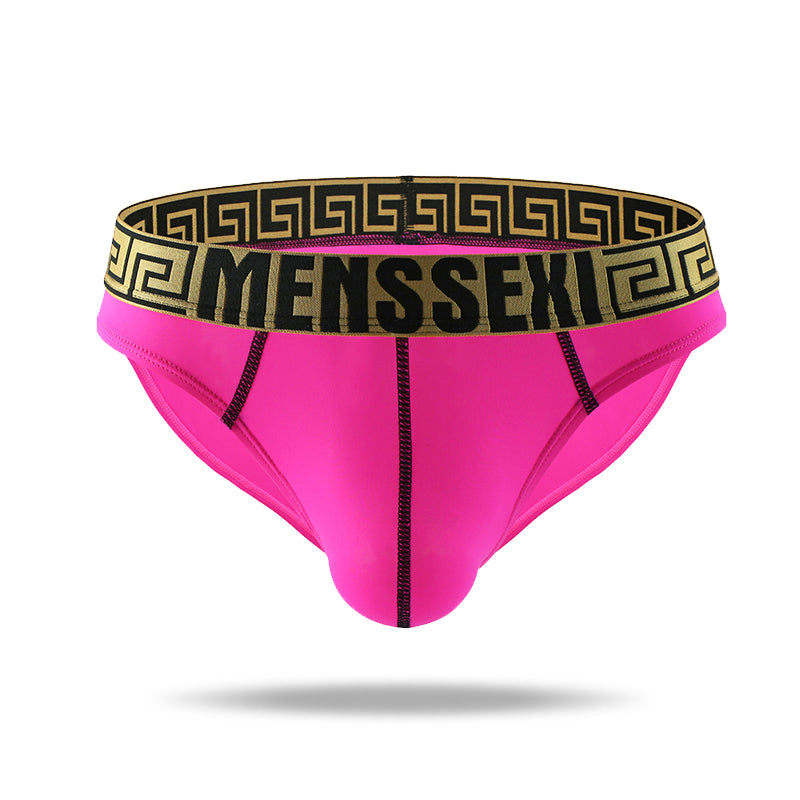 2021 new men's ice silk triangle underwear - Amamble