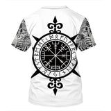 Viking Myth 3D Short-Sleeved T-Shirt - Amamble